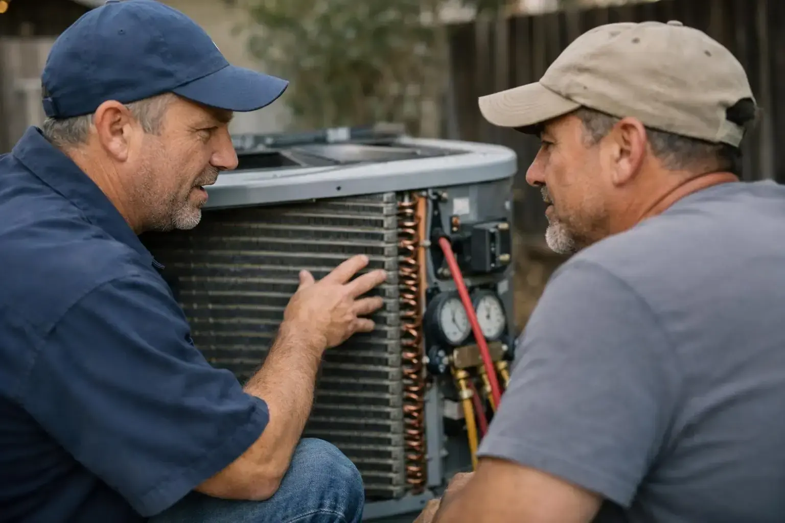 How Condenser Coil applies to HVAC Contractor services in Lewisville, United States—practical illustration