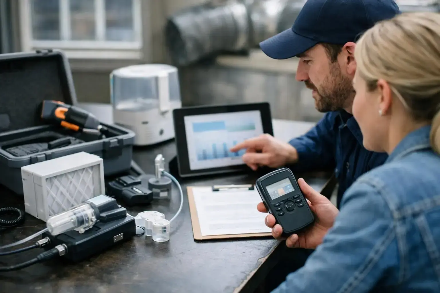 How Indoor Air Quality applies to HVAC Contractor services in Lewisville, United States—practical illustration