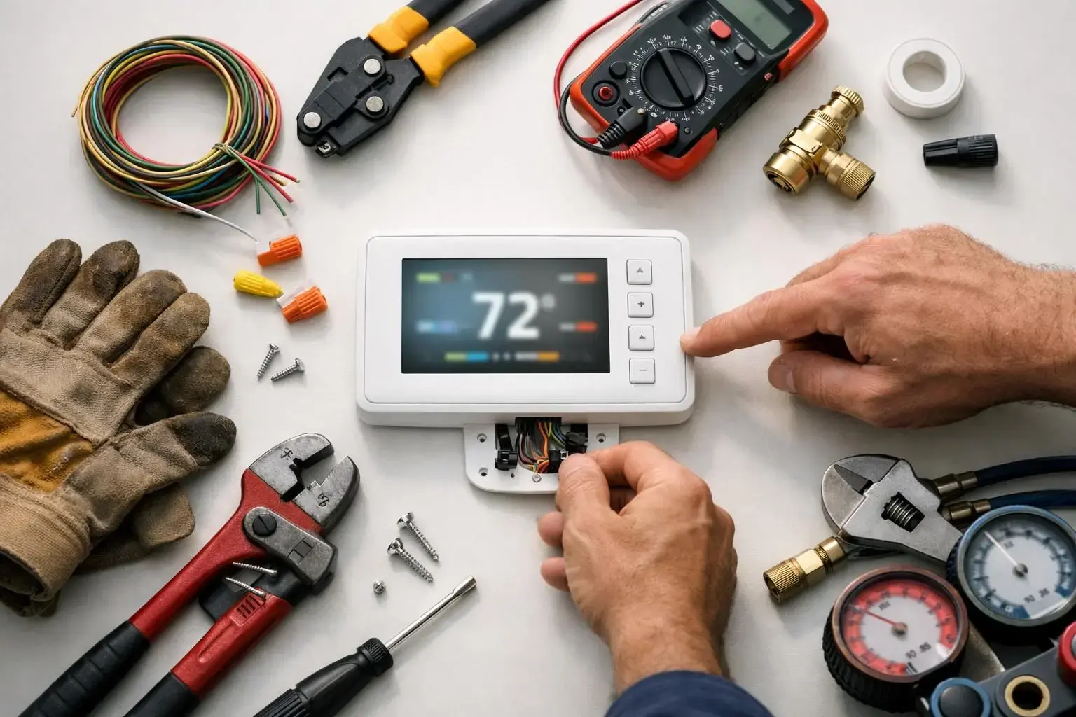 Programmable Thermostat in HVAC Contractor: Programmable Thermostat is a digital device that automatically adjusts a home’...