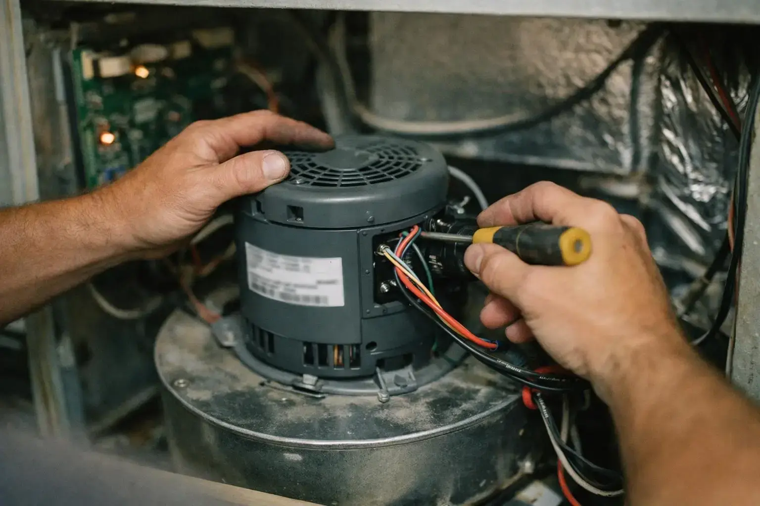 How Variable Speed Motor applies to HVAC Contractor services in Lewisville, United States—practical illustration
