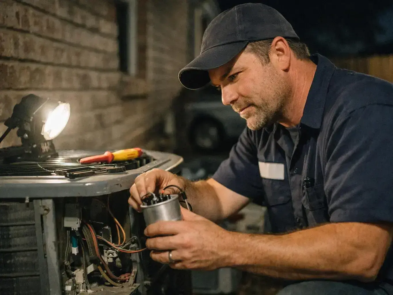 HVAC Contractor Richardson, TX — team at work