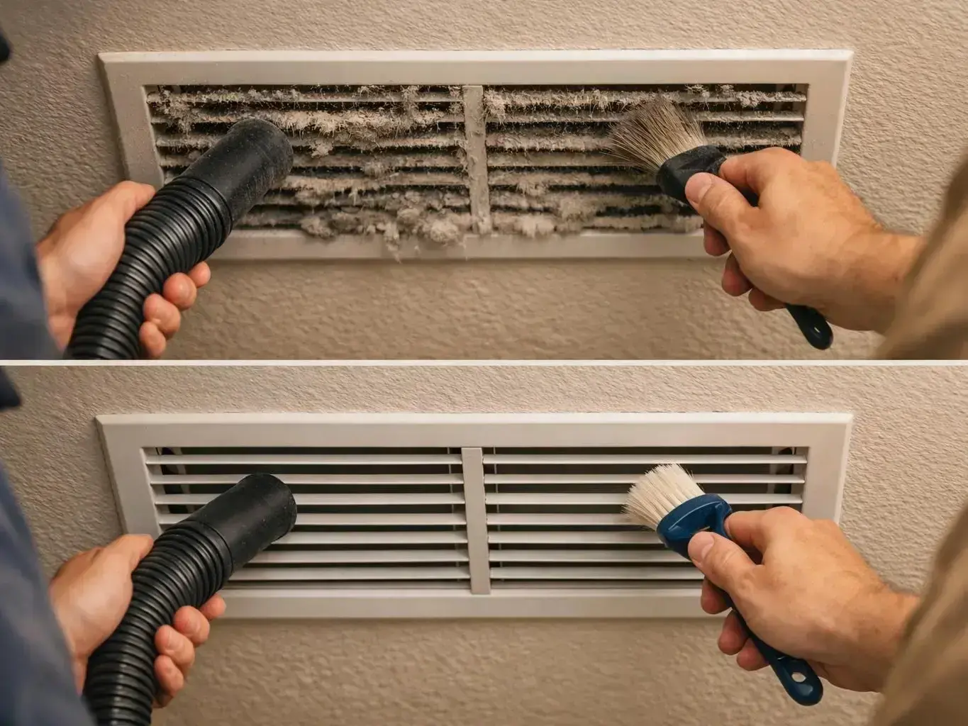 Furnace Services in Flower Mound, TX — in action