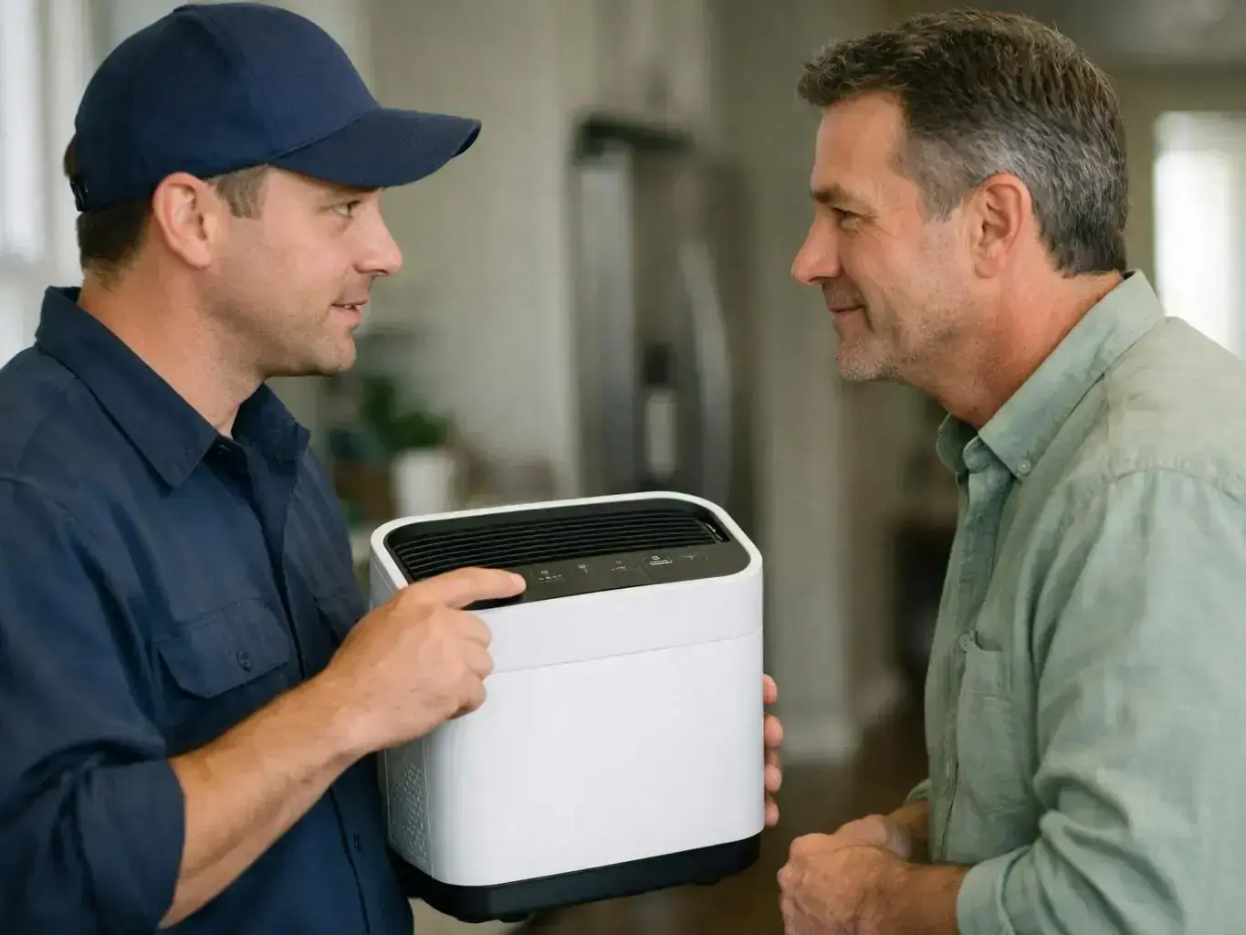 AC Installation in Argyle, TX — in action